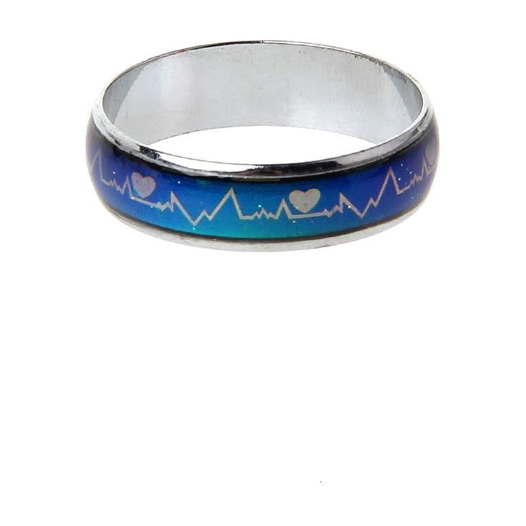 Osdhezcn Exquisite Color Temperature Changing Rings Magic Knuckle Ring ...
