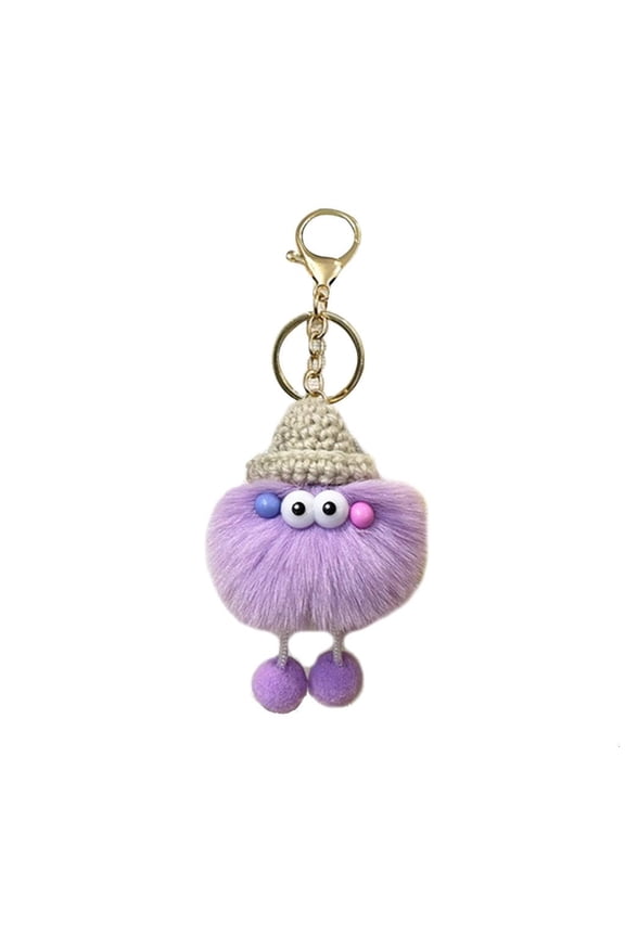 Fashion Doll Pendant Keychain Ornament DIY Key Chains Keyring Accessory Jewelry
