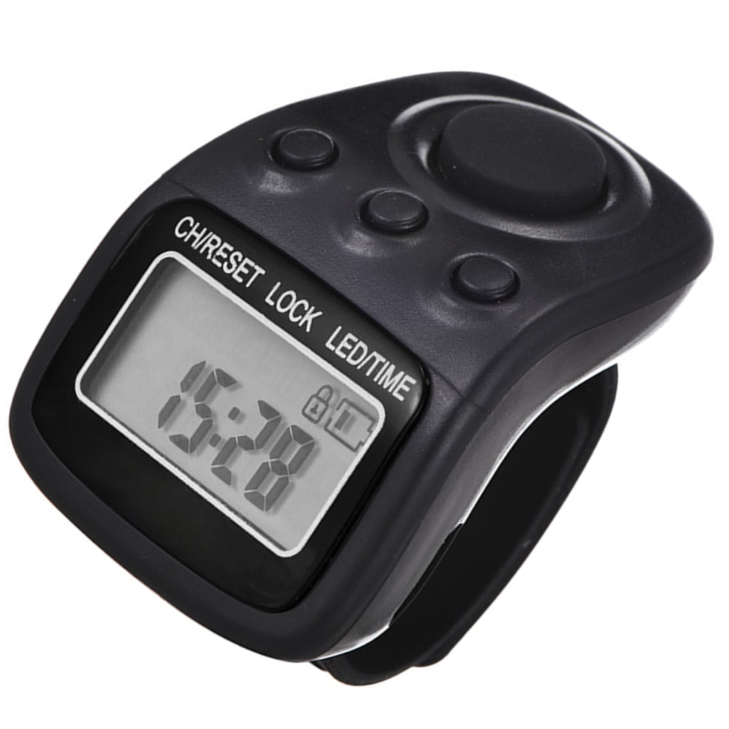 Osdhezcn Finger Counter 6 Digits Digital Tally Counter Clickers Tasbeeh ...