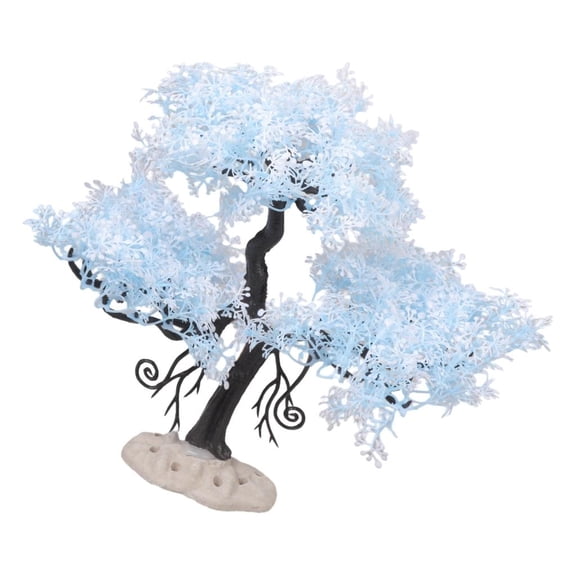 Osdhezcn Fishank Decoration Realistic Underwater Plant Waterproof Tree For Aquascaping