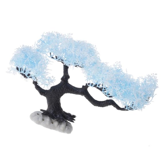 Osdhezcn Fishank Decoration Realistic Underwater Plant Waterproof Tree For Aquascaping