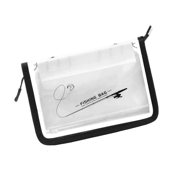 Osdhezcn Fishing Tackle Binder Bag Include 10/5 Detachable Pocket Fishing Lures Storage Bag Artificial Spoon Baits Lures Organizers