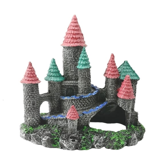 Osdhezcn Fishtanks Landscape Artificial Castles Decorations for Aquariums Terrarium