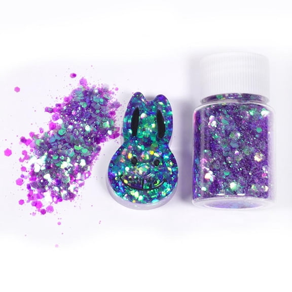 Osdhezcn Flakes for Resin Mode Sequin Epoxy Resin Filling for Candle Making Crafting