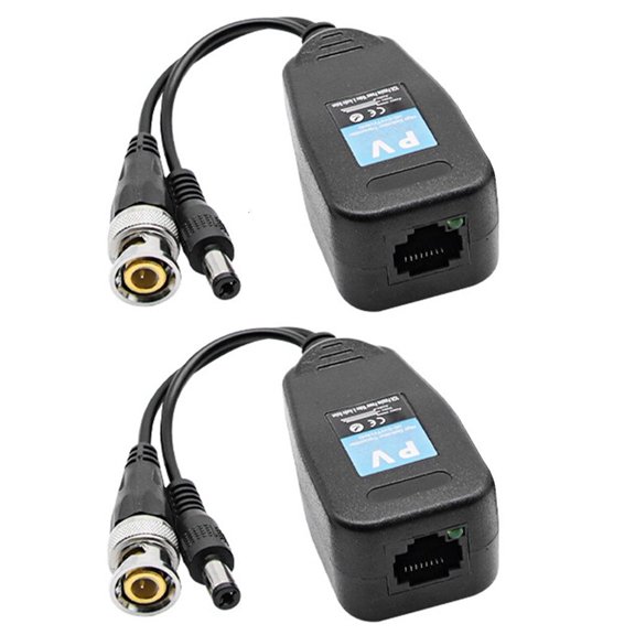 Osdhezcn Flexible CCTV Video Balun Transmitters Converts Coaxials to Twisted Pair Signal