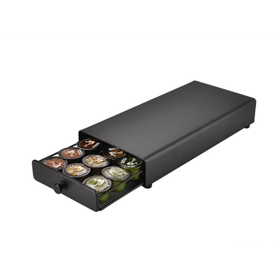 Osdhezcn Functional Coffee Capsules Storage Holds 24 Pods for Neat and Tidying Counters