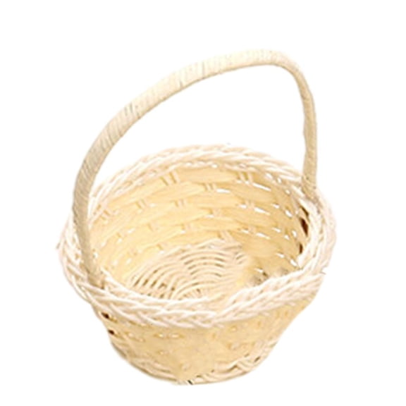 Osdhezcn Functional Storage Basket Wicker Flower Basket for Storage Handwoven Baskets