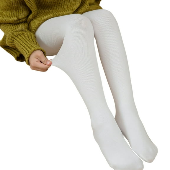 Osdhezcn Girls Tights Princess Pantyhose Fall Winter Thickened Long Stockings for Daily