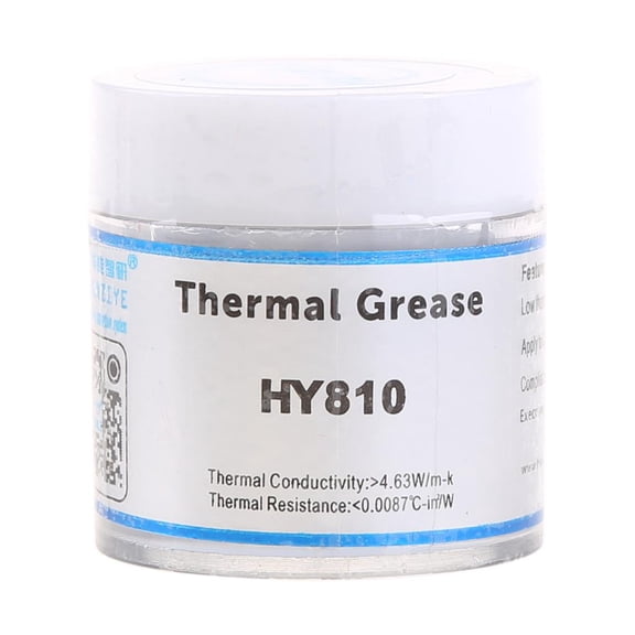Osdhezcn HY810-CN10 Silicone Thermal Grease Paste Compound 4.63 for W/for m.K for Processor CPU Cooler GPU Radiator Graphics Card