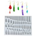thumbnail image 1 of Osdhezcn Handcraft Silicone Pendant Mold for Water Drop Long Rod Resin Artworks Accessory, 1 of 11