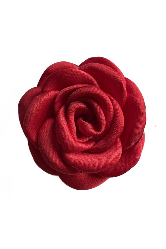 Hat Accessories Vintage Camellia Corsage Pin Lapel Pins for Sweater Cloth