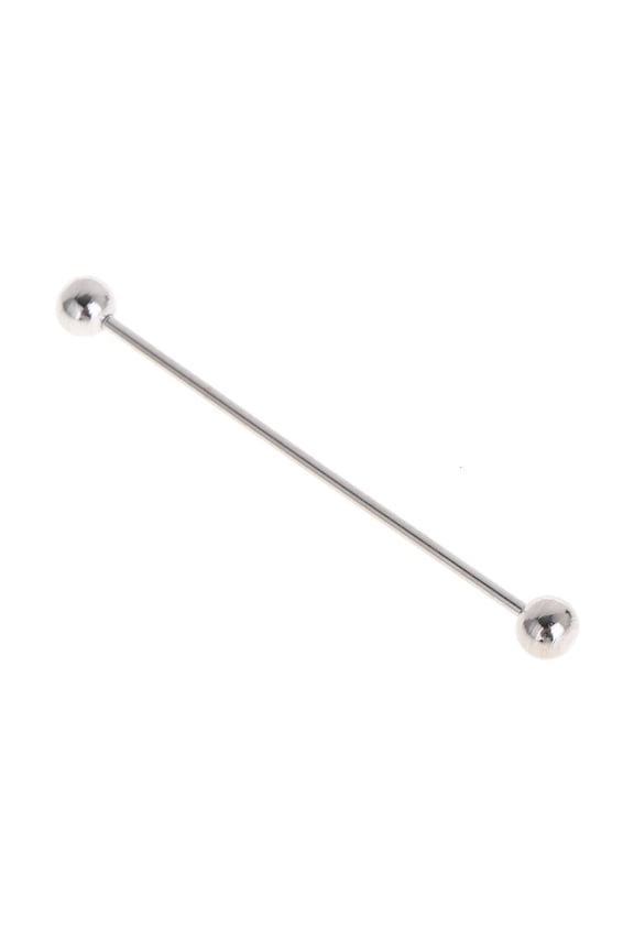 Hijab Pins Elegant Ball End Decor Chest Clips Alloy Safety Pins Silver Color