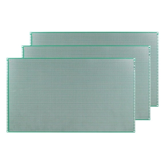 Osdhezcn Industrial 3Pcs PCB Protoboards 20x30CM 1mm Holes for Advanced Circuit Development