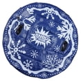 thumbnail image 1 of Osdhezcn Inflatable Winter Sledding Disc 47Inch Diameter With Reinforced Grab Cables Permanent Snow Tube For Ski Inclines And Snow Reserves, 1 of 11