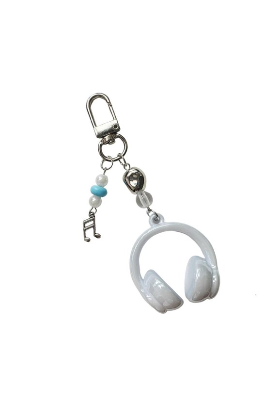 Innovative Earphone Keyring Sturdy Materials Youth Culture Inspired Accessory