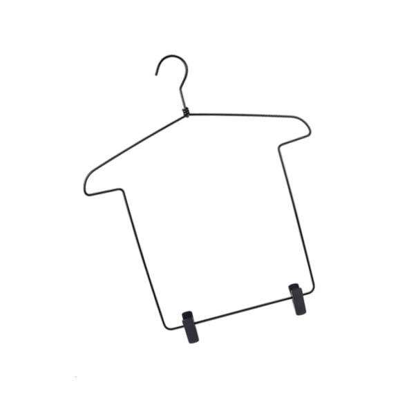 Osdhezcn Iron Clamp Hanger For Closet Arrangement Body Shape Coat Rack Garments Holder