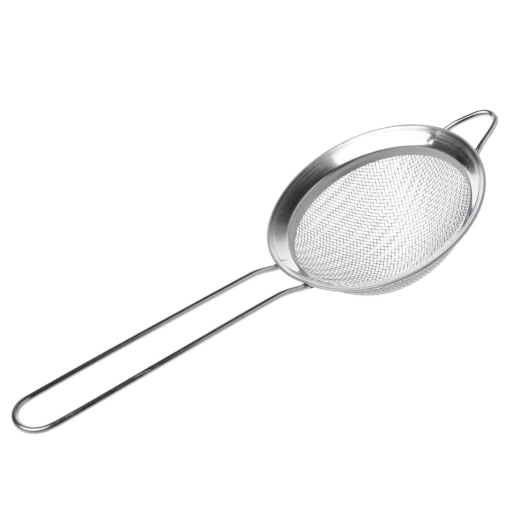 Osdhezcn Kitchen Stainless Steel Flour Tea Strainer Mesh Colander Sieve ...