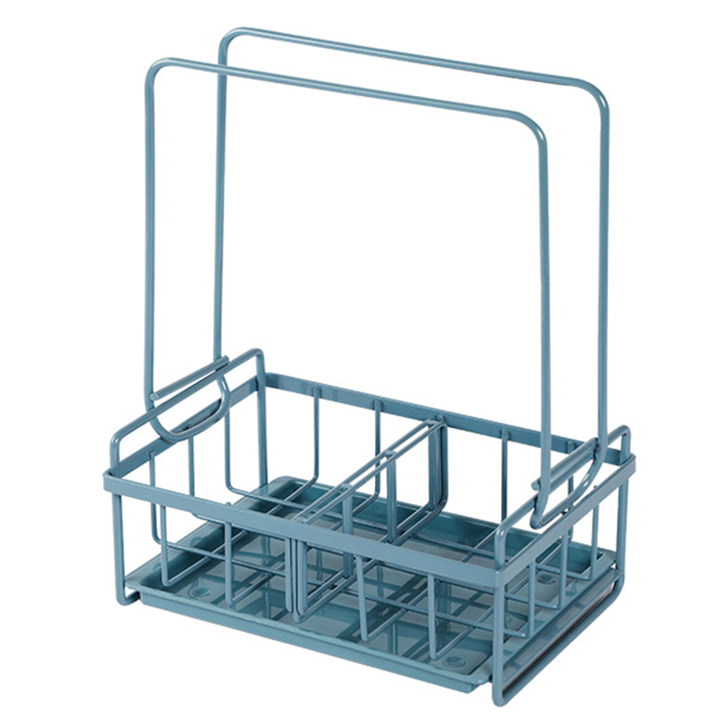 Osdhezcn Kitchen Storage Stand Sink Rag Sponge Drainer Rack Wall ...