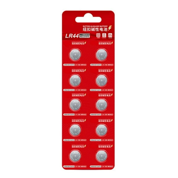 Osdhezcn LR44 1.5V Button Batteries AG13 A76 Alkaline Battery 10/20 Pack for Calculators Keychain Gadgets Small Devices Cells