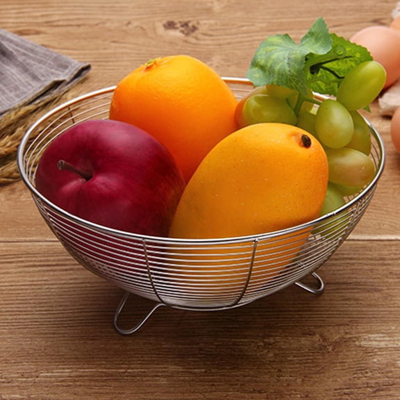 Osdhezcn Large Fruit Storage Basket for Fruit Vegetables and Easters Eggs Gathering