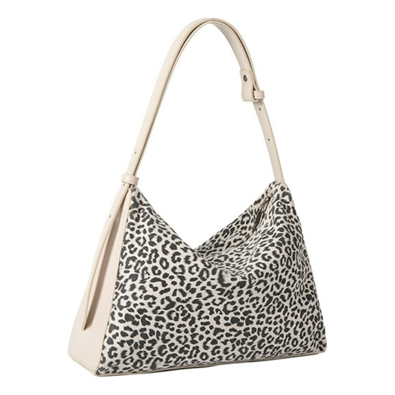 Osdhezcn Leopard Print Slouchy Bag Soft Lightweight Shoulder Bags Handbag for Women