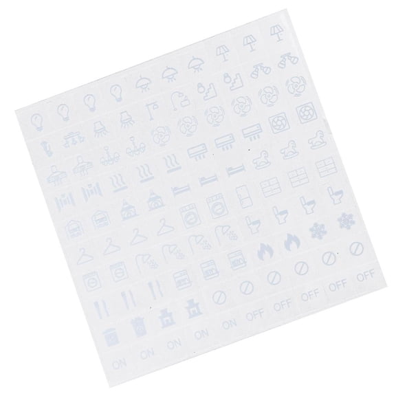Osdhezcn Light Switchs Labels Sticker,Waterproof Switchs Panel Labels for Home Bathroom Kitchen Office Switchs Panel Label Decal