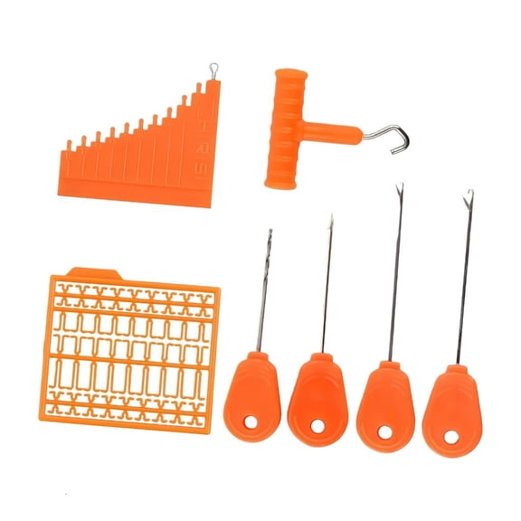 Osdhezcn Line Threader Fishing Knot Tying Tool Needle Pulling Hook with Boilie Stopper