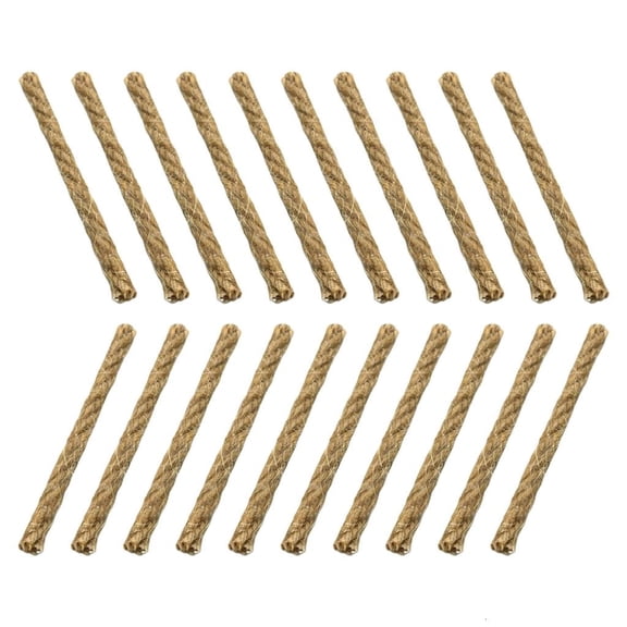 Osdhezcn Long Burning Fire Lighter Stick Efficient Flame Fire Ignitions Aids Wax Stick for Outdoor Activity Quick Easy Use