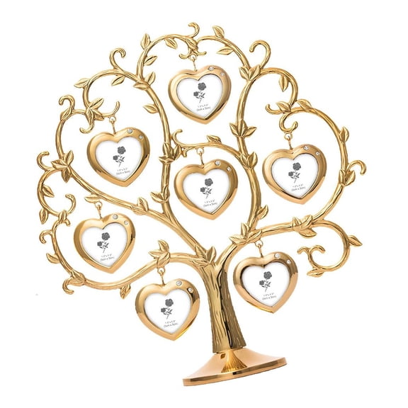 Osdhezcn Metal Family Photo Frame Family Tree with Hanging Picture Frame Home Decors