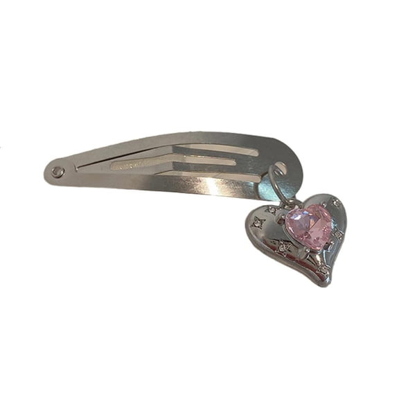 Osdhezcn Metal Hairpin BB Clip Side Broken Hair Bangs Clip Word Clip Forehead Simple Clip