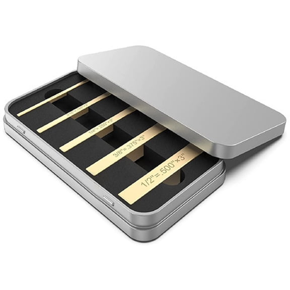 Osdhezcn Metal Measurement Pack Metal Block Height Gauge Set for Precise Woodworking