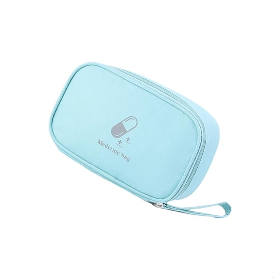 Osdhezcn Multifunction Emergency Medicine Storage Bag First Aid Bag,Empty First Aid Pouch,Portable Medicals Bag Outdoor Travel