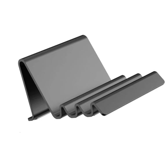 Osdhezcn Multiple Angle Waving Shaped Desktop Stand for Mobile Phone E Books Nonslip Base