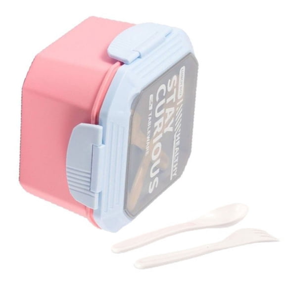 Osdhezcn Multipurpose Lunch Box for Adults Featuring Large Salad Bowl With Leakproof Designs and Microwaves Safe Accessory