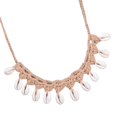 thumbnail image 1 of Osdhezcn Natural Shells Necklace Beaded Choker Handmade Hawaii Beach Braided Rope Jewelry, 1 of 20