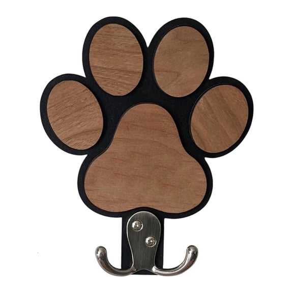 Osdhezcn Natural Wooden Animal Paws Wall Mount Hook Smooth Surfaces Key Holder Organizer For Home Storage And Interior Designs