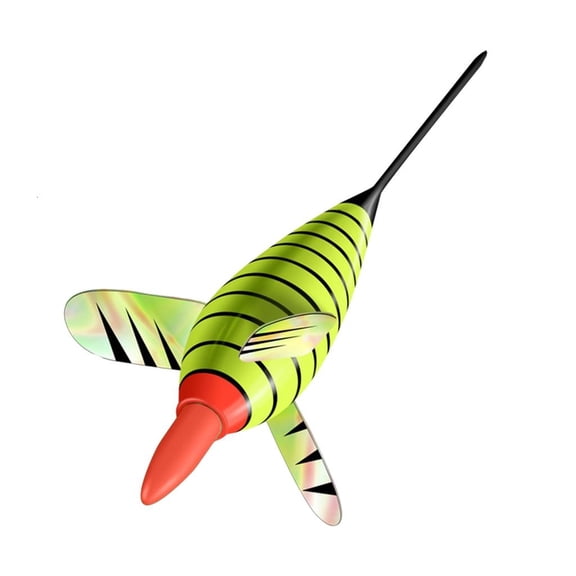 Osdhezcn Night Fishing Float Spirals Bobber With Glowing LED Light Durability Compacts