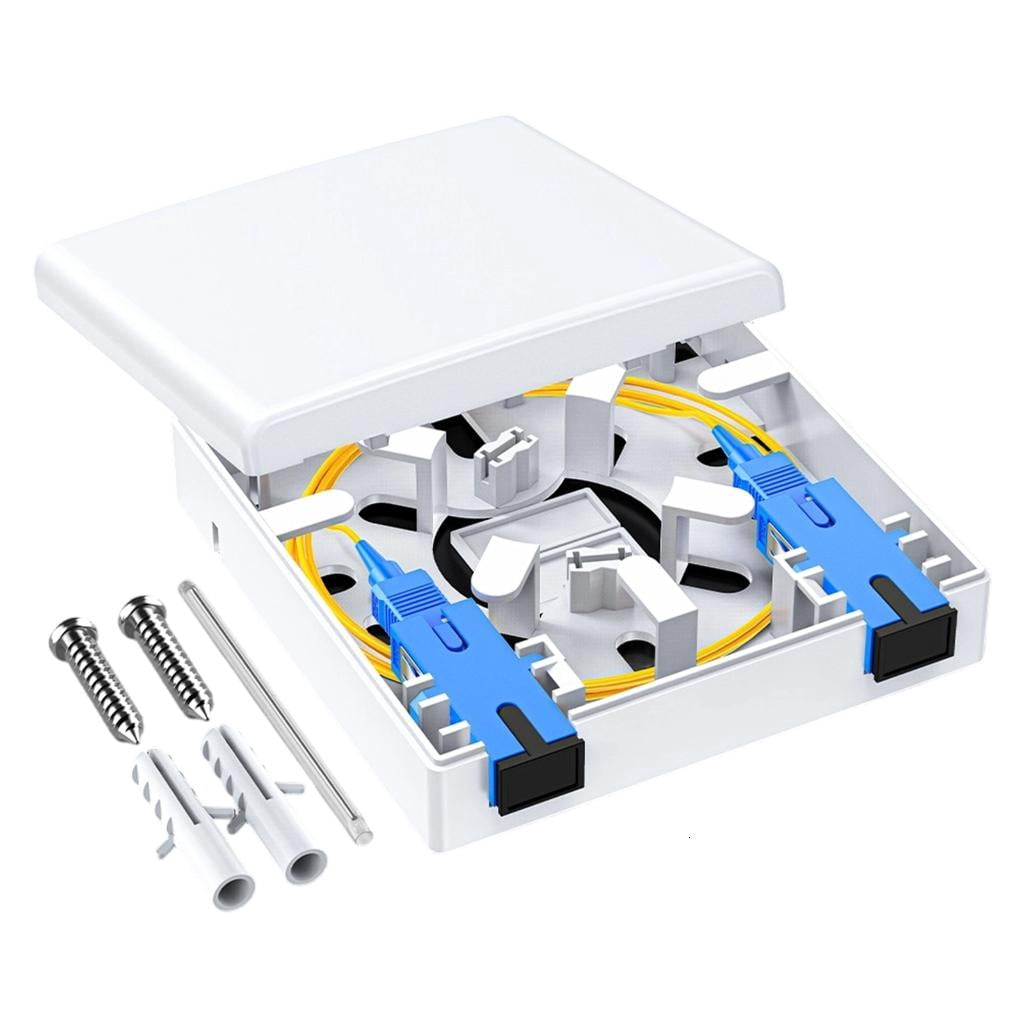 Osdhezcn Optal Fiber Junction Box Fiber Opt Wall Plate Wide Compatible ...