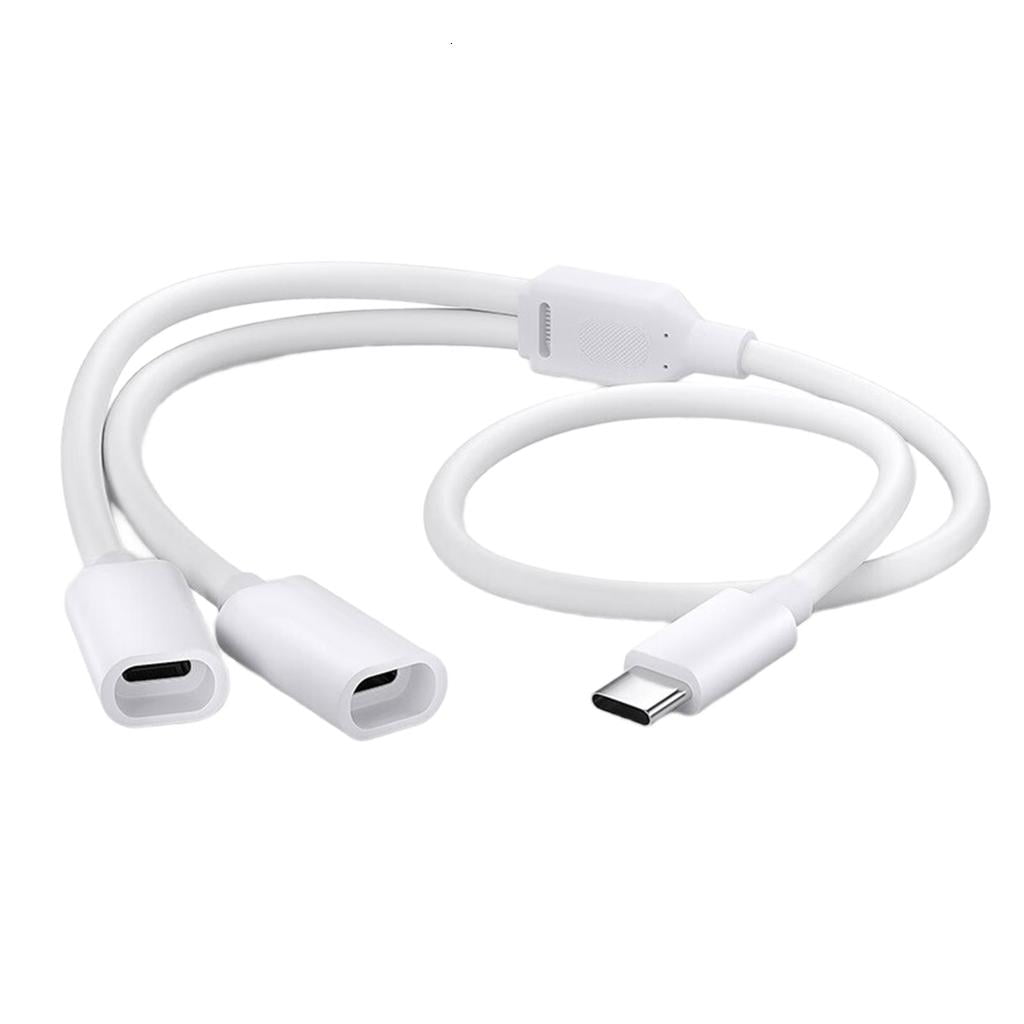 Osdhezcn Outdoor Solar Panel Camera USB C Splitter Charging Cable For ...