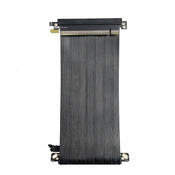 Osdhezcn PCIE5.0 X16 Graphics Card Risers Cable For ITX Case Double Reverse PCIE Gen 5