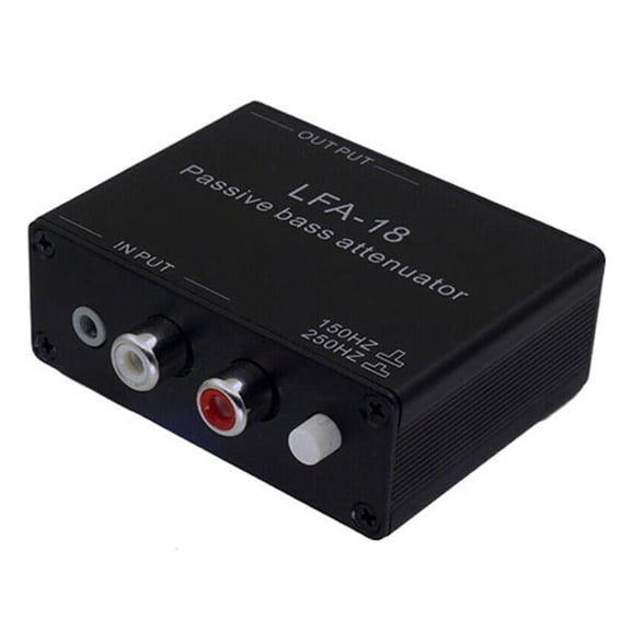 Osdhezcn Passive Bass Attenuator with Two Interfaces for Quick Setups and Easy Operation