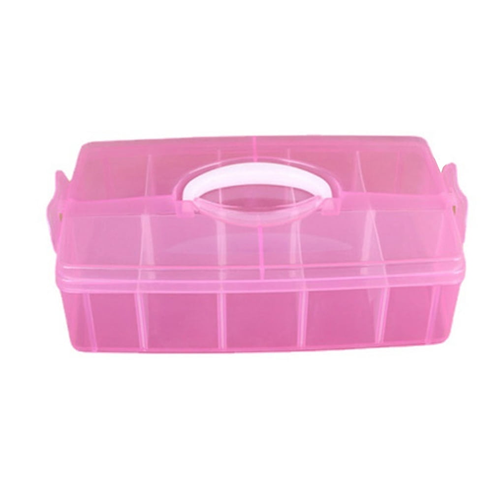 Osdhezcn Plastic Removable Divider Storage Box Adjustable Organizer ...