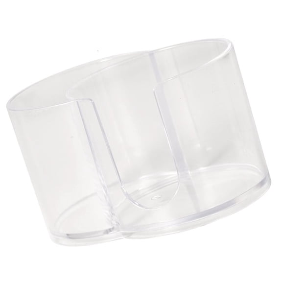 Osdhezcn Plastic Vanity Storage Container For Cotton Swabs And Makeup Pads Bathroom Tool