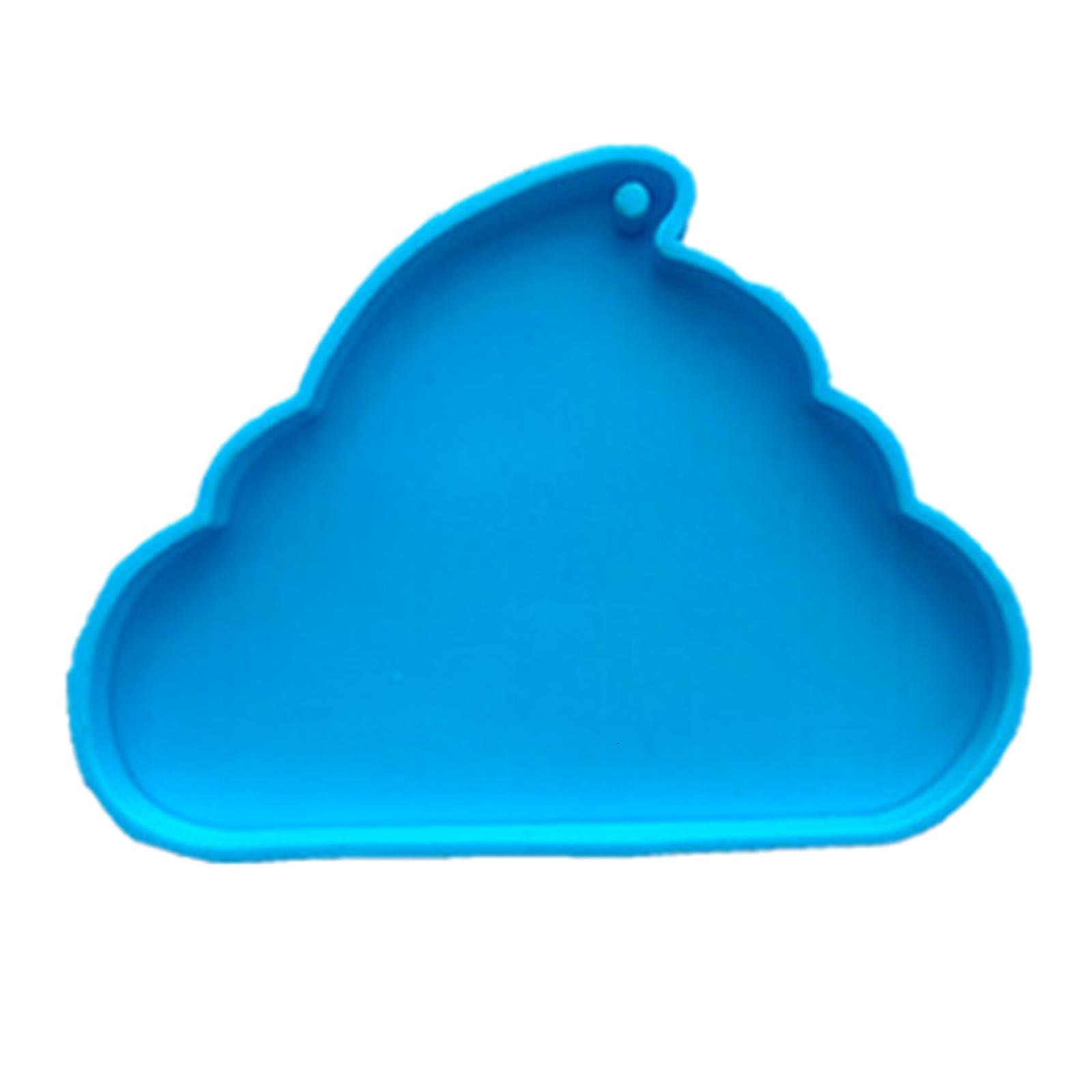 Osdhezcn Poop Shape Keychain Silicone Epoxy Resin Mold Jewelry Tools ...