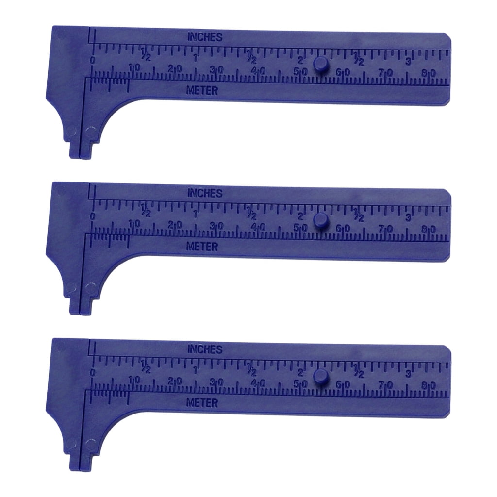 Osdhezcn Portable Accurate Vernier Caliper Pocket Ruler For Measuring ...