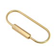 thumbnail image 1 of Osdhezcn Portable Brass Keychain Screw Lock Rings Simple Style Car keychain for Men Women, 1 of 9