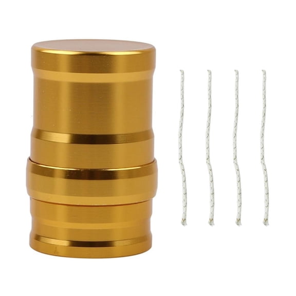 Osdhezcn Portables 4 Wicks Alcohols Stove Compacts Safe for Backpacking Outdoor Survival