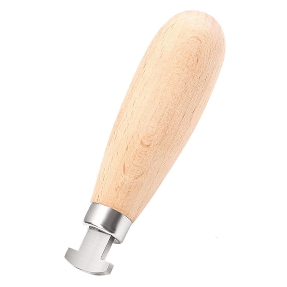 Osdhezcn Practical Jewelry Crafting Tool Nonslip Blade Lightweight Wooden Shank Design