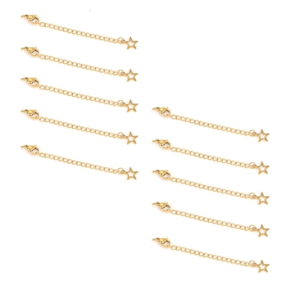 Osdhezcn Precision Crafted 5cm Stainless Steel Tail Extender Chain for Handmade Jewelry