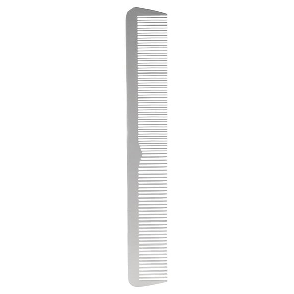 Osdhezcn Professional Salon Stainless Steel Sliver Comb Hair Styling Tool For Men & Women